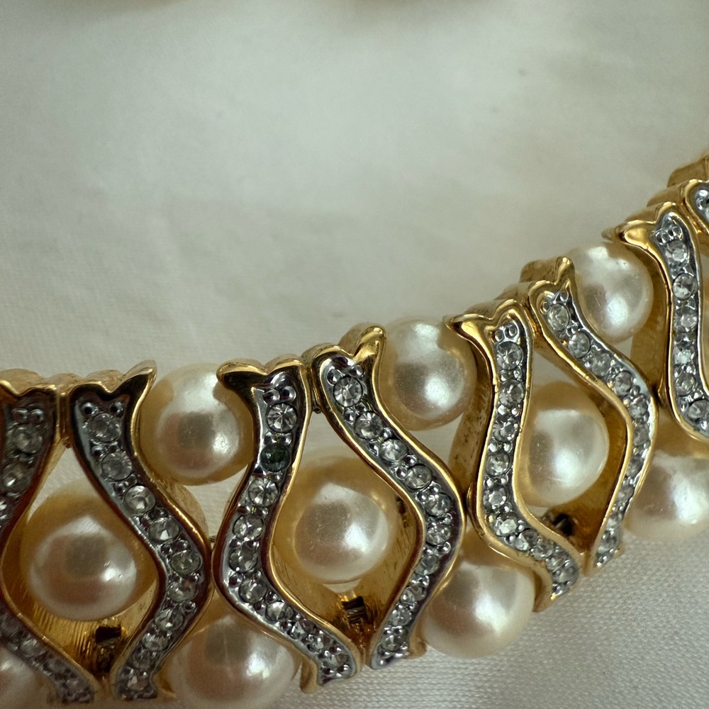 Stunning Vintage Nolan Miller Necklace and Earring Set - Picture 5 of 5